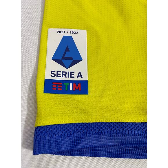 2021/22 Juventus Third Jersey #22 Chiesa Medium Adidas Soccer Cygames - Picture 15 of 15